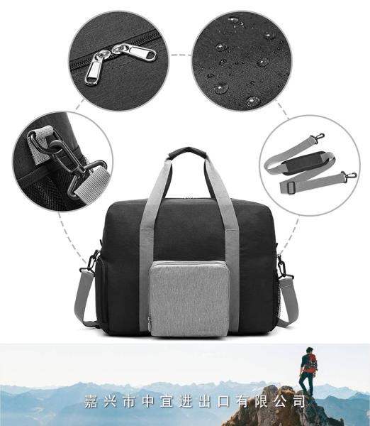 Gym Bag, Foldable Travel Duffle Bag