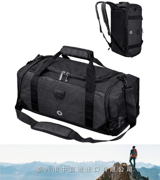 Gym Duffle Bag Backpack, Waterproof Sports Duffel Bag