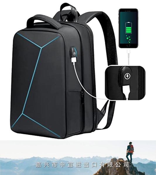 Hard Shell Backpack, Anti Theft Backpack