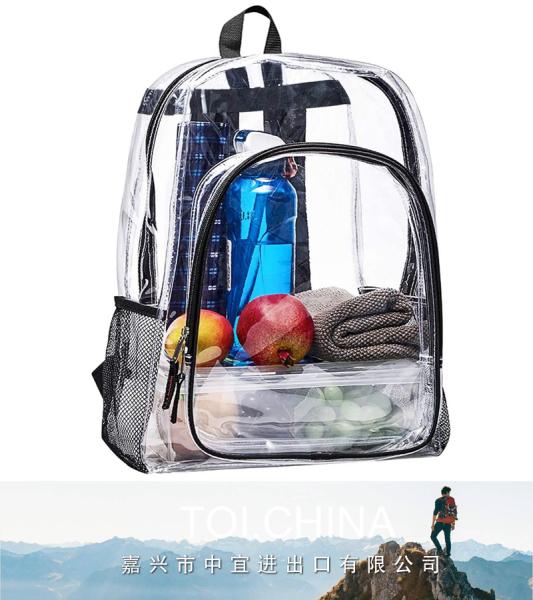 Heavy Duty Clear Backpack