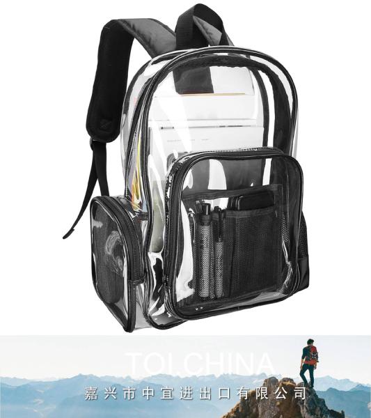 Heavy Duty Clear Backpack