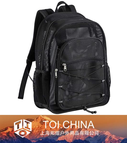 Heavy Duty Mesh Backpack