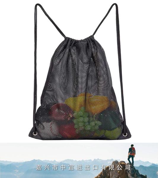 Heavy Duty Mesh Drawstring Bag