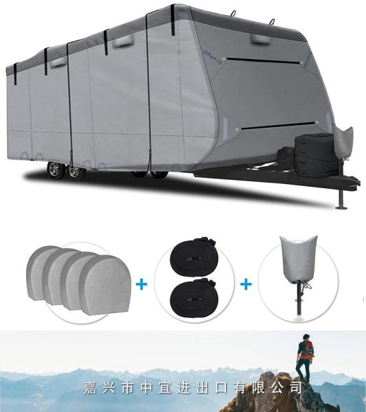 Heavy Duty RV Cover, Windproof Camper Cover