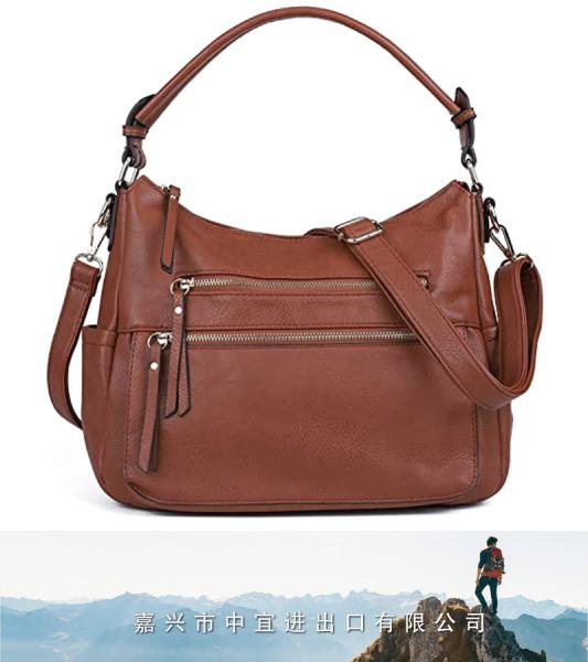 Hobo Bag, Crossbody Purse ,  Leather Messenger Bag