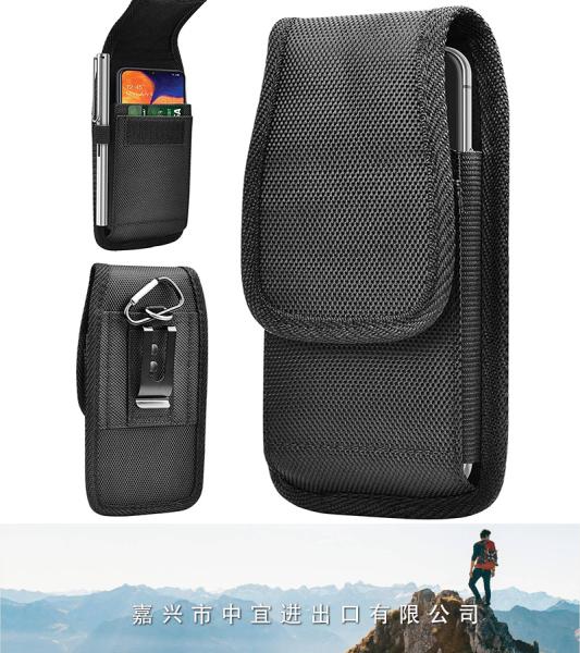 Holster Belt Case, Rugged Nylon Cell Phone Pouch