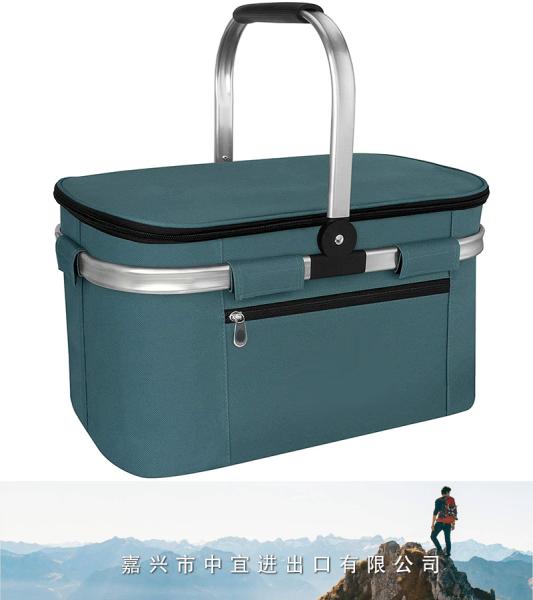 Insulated Cooler Bag, Picnic Basket