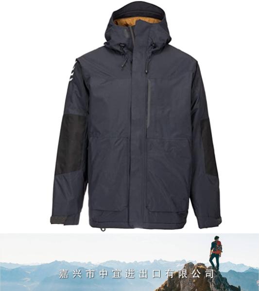 Insulated Jacket, Waterproof Ice Fishing Coat