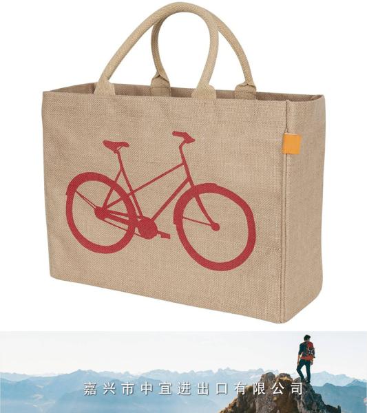 Jute Market Tote Bag