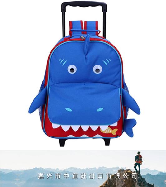 Kids Suitcase Luggage, Toddler Rolling Backpack