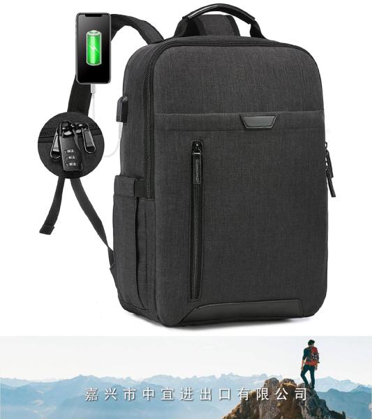 Laptop Backpack, Anti Theft Lock Backpack