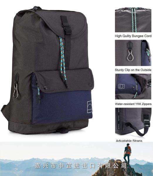 Laptop Backpack, Durable Nylon Backpack