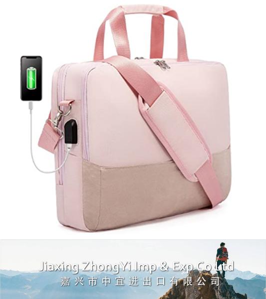 Laptop Bag for Women, Computer Messenger Bag