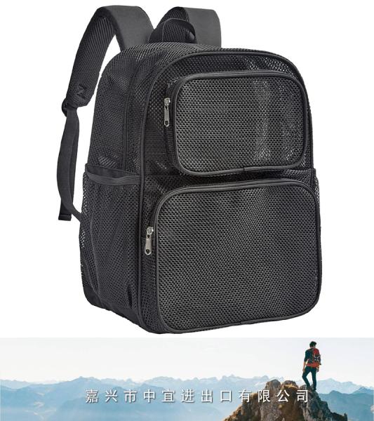 Large Mesh Backpack