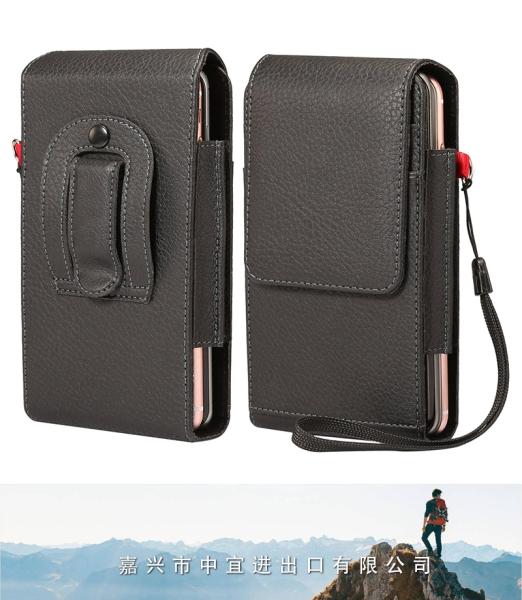 Leather Belt Case, Phone Pouch