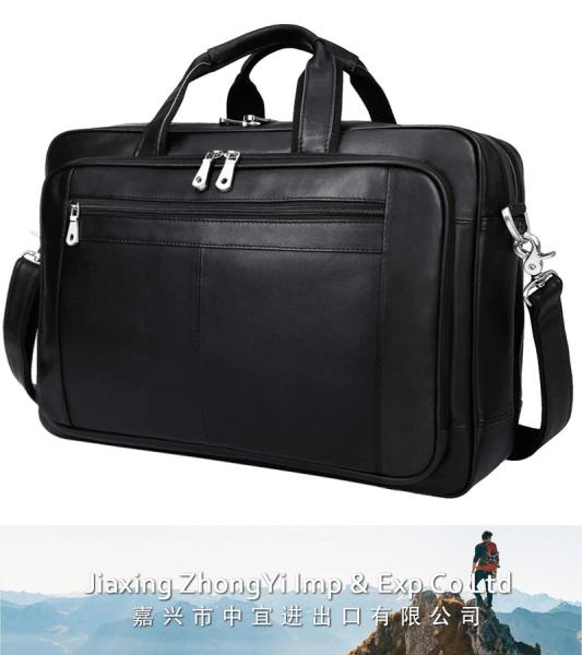 Leather Briefcase, Messenger Bag