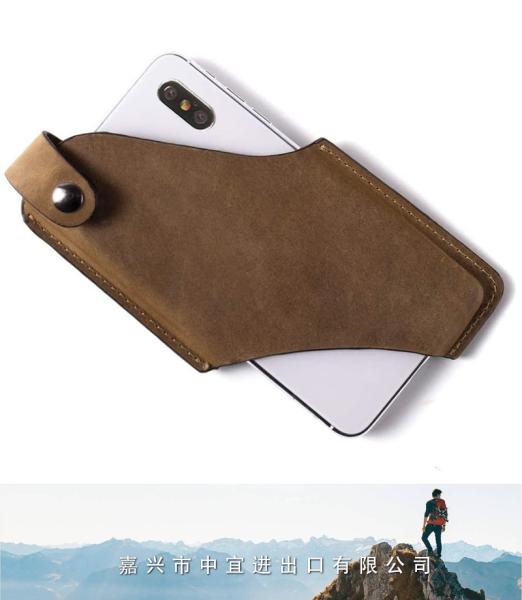 Leather Phone Holster, Phone Holder