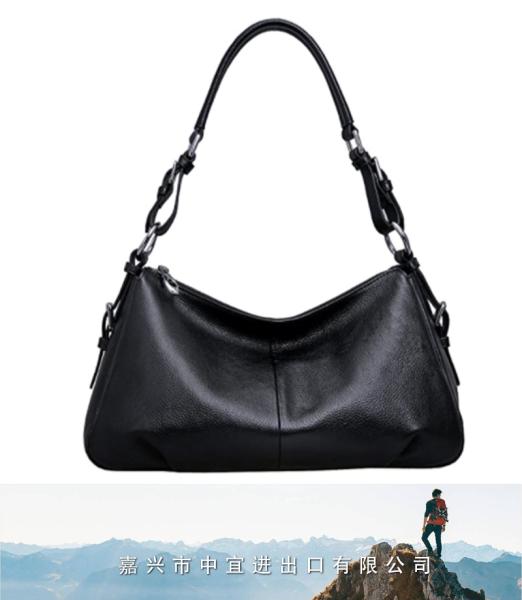 Leather Purse, Women Shoulder Bag