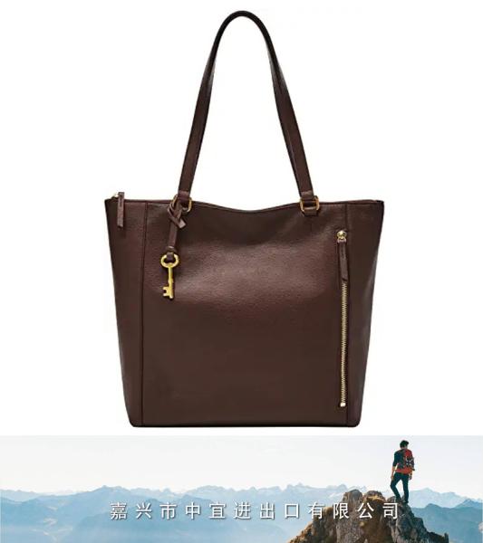 Leather Shopper Tote, Leather Purse