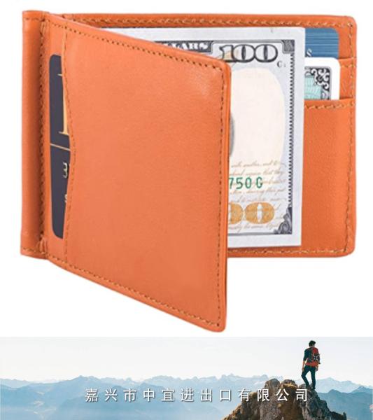 Mens Slim Wallet, Mini Billfold Wallet