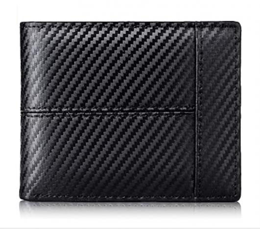Mens Wallet RFID Genuine Leather Bifold Wallets For Men, ID Window 16 Card Holders Gift Box