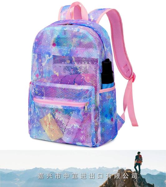 Mesh Backpack, Casual Daypack