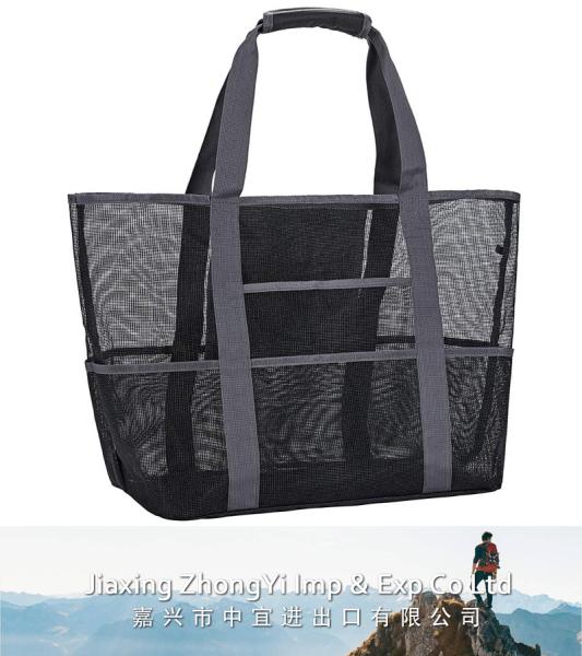 Mesh Beach Bag, Toy Tote Bag