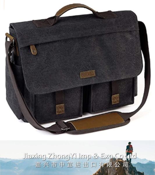 Messenger Bag, Canvas Satchel