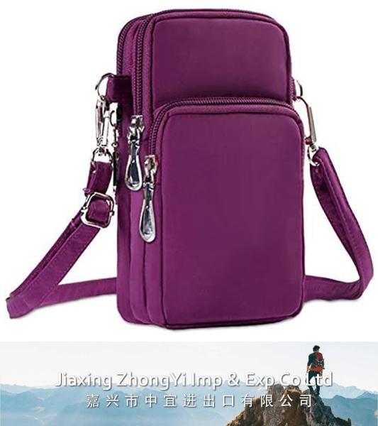 Mini Crossbody Bag Purse, Wrist Cell Phone Bag