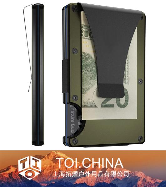Minimalist Slim Wallet, RFID Blocking Wallet