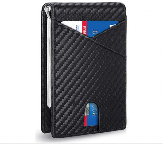 Money Clip Wallet-Mens Wallets slim Front Pocket RFID Blocking Card Holder