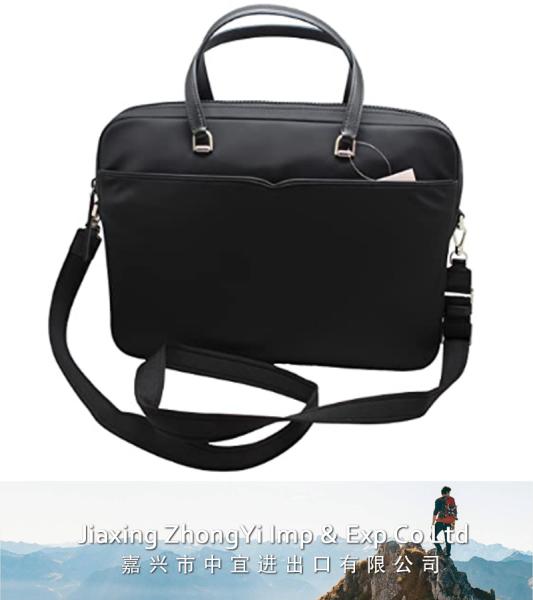 Nylon Laptop Shoulder Bag, Handbag