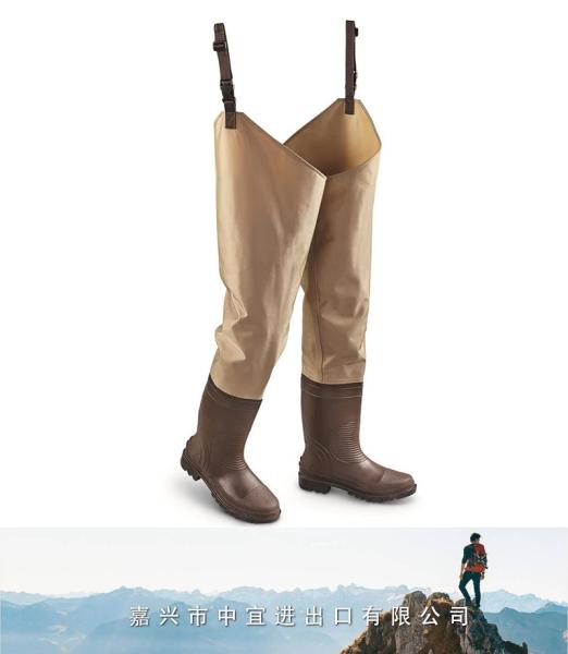 Nylon PVC Hip Waders