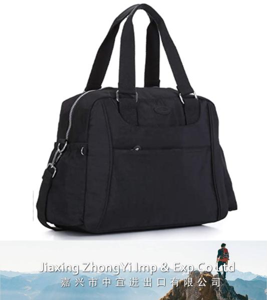 Nylon Travel Tote, Cross-body Carry On Bag