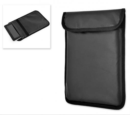 PU Leather Protective Anti-Tracking Anti-Spying GPS RFID Signal Blocking Blocker Pouch Bag Sleeve Case