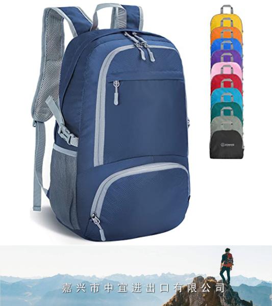 Packable Hiking Backpack, Water Resistant Backpack