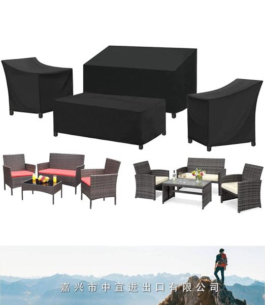Patio Furniture Cover Set