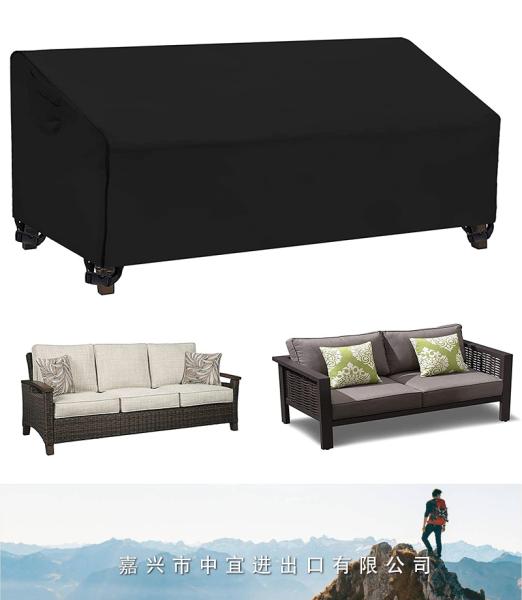 Patio Sofa Cover, Outdoor Wicker Couch Cover
