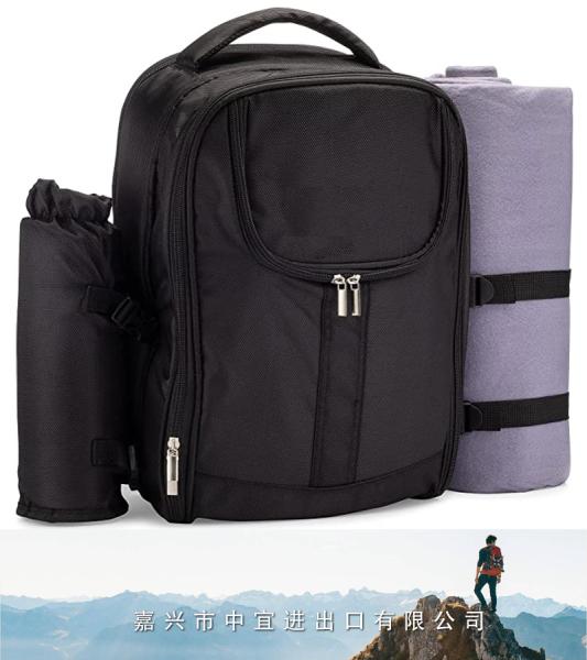Picnic Backpack, Insulated Food Cooler Bag