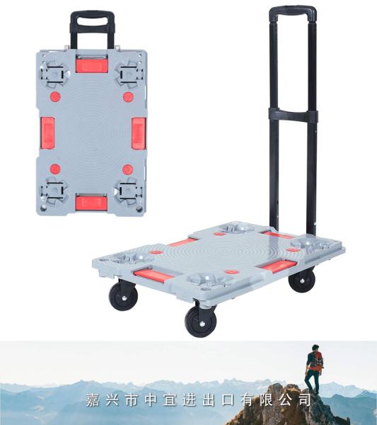 Platform Hand Truck Cart, Transformable Trolley Cart