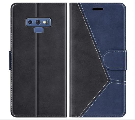 RFID Blocking Card Holder Flip Case Shockproof Interior Case Leather Folio