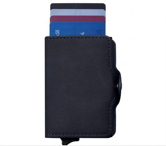 RFID Blocking Money Clip Wallet Credit Card Holder Pop Up Slim Card Case Smart Wallet