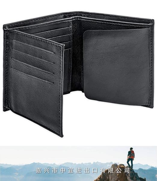 RFID Full Grain Genuine Leather Wallet