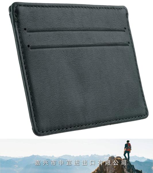 RFID Napa Leather Wallet,  RFID Blocking Simple Card Wallet