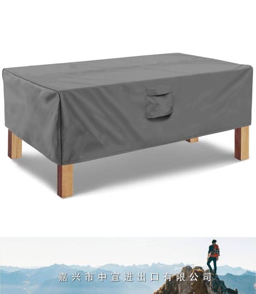 Rectangular Coffee Table Cover, Outdoor Lawn Patio Furniture Cover