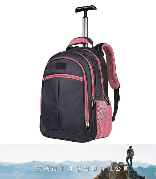 Rolling Backpack, College Student Backpack