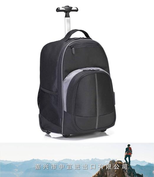 Rolling Backpack, Travel Commuter Wheeled Bag