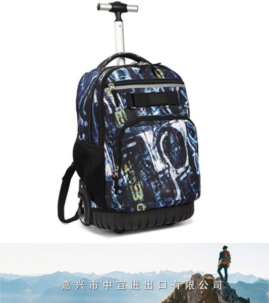 Rolling Backpack, Wheeled Laptop Backpack