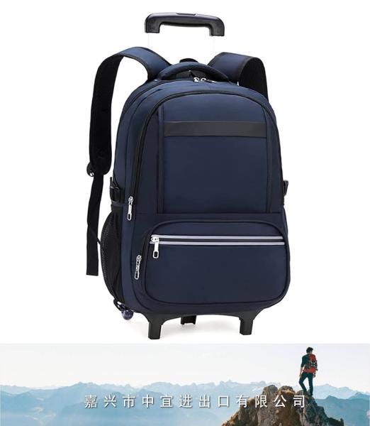 Rolling School Bag, Wheeled Travel Backpack