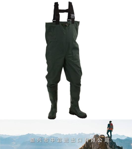 Rubber Bootfoot Chest Wader
